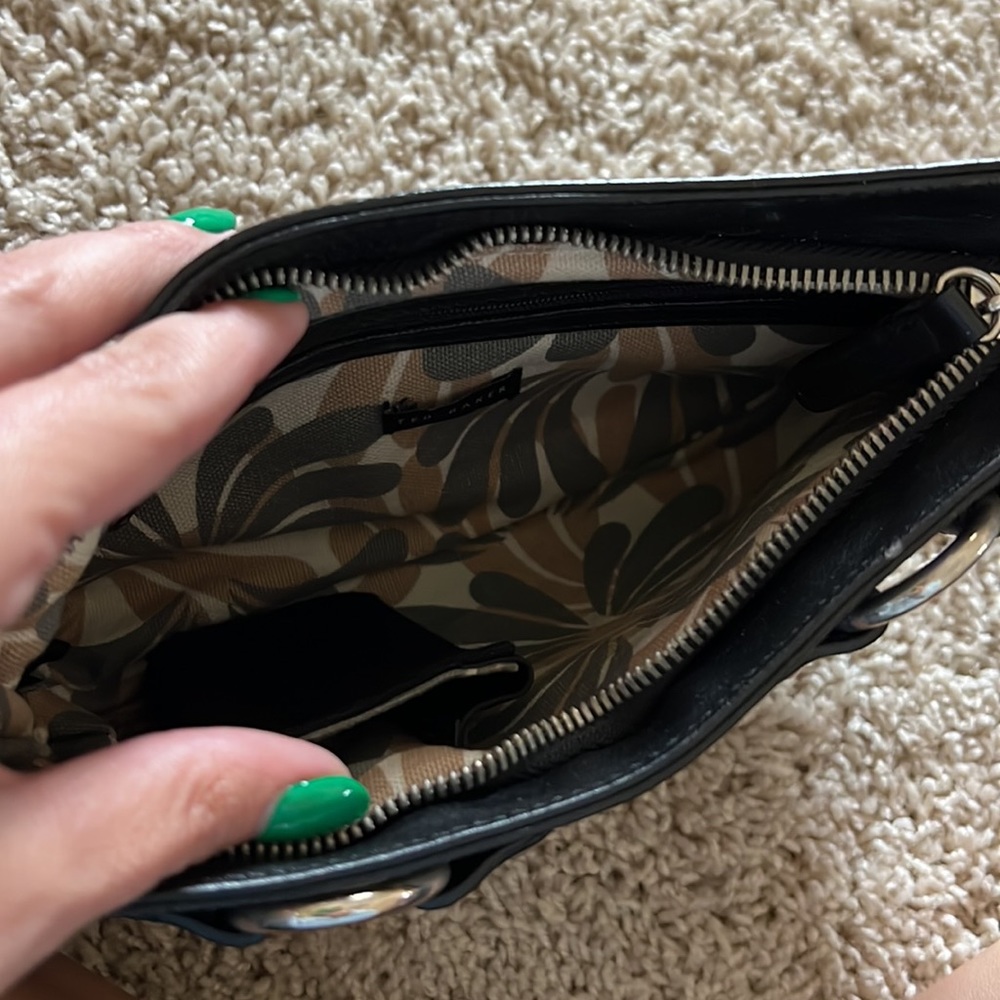 Barely Used, Well Kept, Canvas Ted Baker Wristlet - image 4